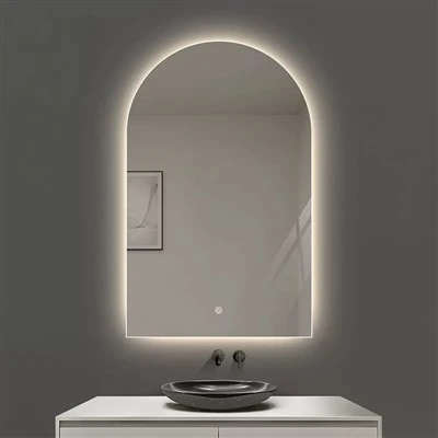 Irregular LED Bathroom Mirror